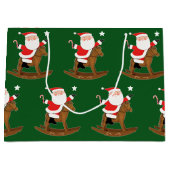 エクストリアンクリスマスホリデーラージ抱き枕 ラージペーパーバッグ (正面)