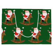 エクストリアンクリスマスホリデーラージ抱き枕 ラージペーパーバッグ (裏面)