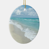 エクストリームくつろぎビーチビューホワイトサンド セラミックオーナメント (右)