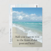 エクストリームくつろぎビーチビューホワイトサンド ポストカード (正面/裏面)