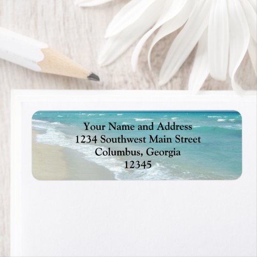 エクストリームくつろぎビーチビューホワイトサンド ラベル (インサイチュ)