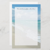 エクストリームくつろぎビーチビューホワイトサンド 便箋 (正面/裏面)