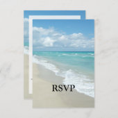 エクストリームくつろぎビーチビューホワイトサンド 出欠カード (正面/裏面)