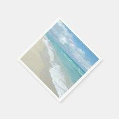 エクストリームくつろぎビーチビュー スタンダードカクテルナプキン (角)