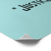 エクストリームジャスティスフランスのヴィンテージ引用文テレンス ポスター (角)