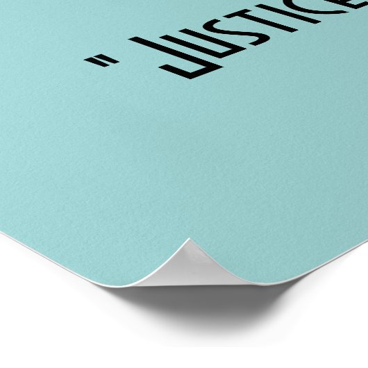 エクストリームジャスティスフランスのヴィンテージ引用文テレンス ポスター (角)