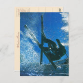 エクストリームスキー ポストカード (正面/裏面)