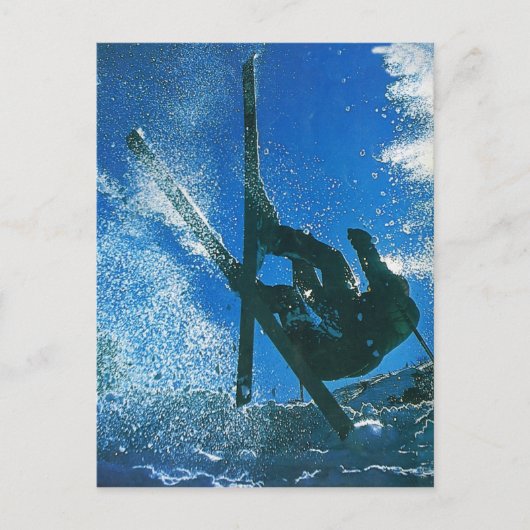 エクストリームスキー ポストカード (正面)