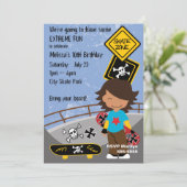 エクストリームスケートボードパーティー 招待状 (スタンド正面)