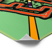 エクストリームスケートボードポスター ポスター (角)