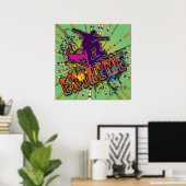 エクストリームスケートボードポスター ポスター (ホームオフィス)