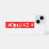 エクストリームスタンプ iPhone 15ケース (裏面横)