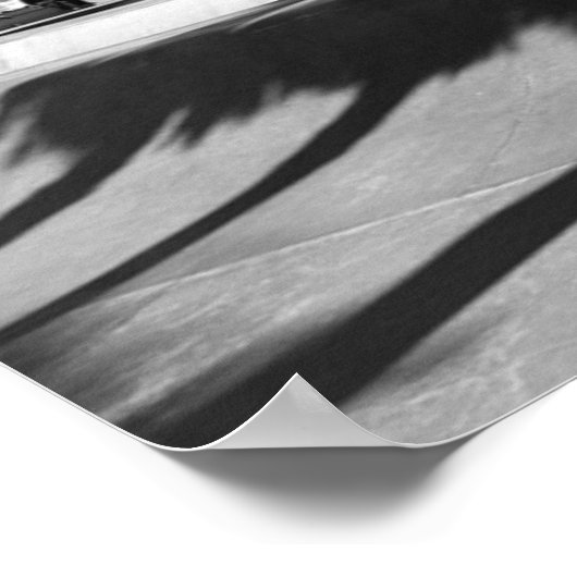 エクストリームスポーツポスター：スケートボーダーがトリックを行う ポスター (角)