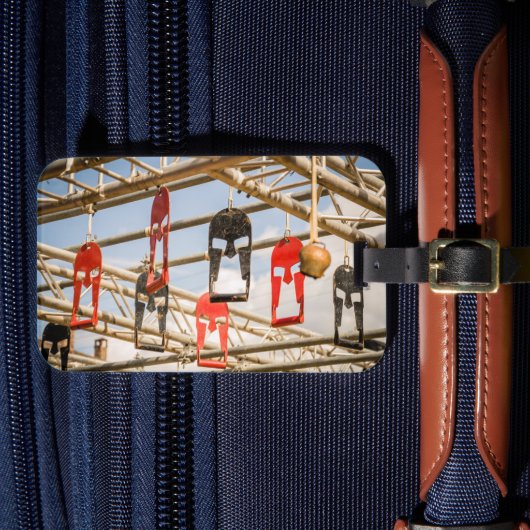 エクストリームチャレンジスパルタンのレースラゲッジタグ耐久性 ラゲッジタグ (正面インサイチュ4)