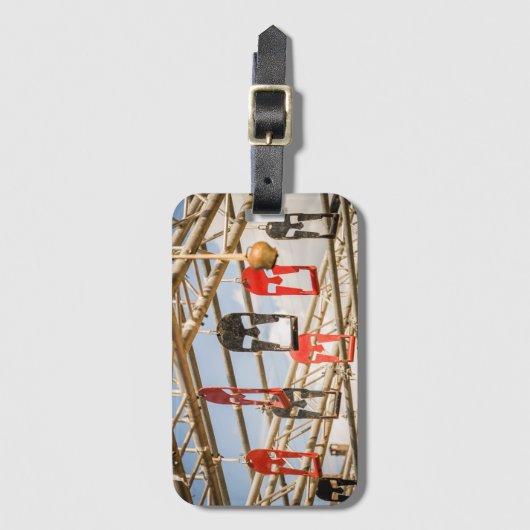 エクストリームチャレンジスパルタンのレースラゲッジタグ耐久性 ラゲッジタグ (正面縦)