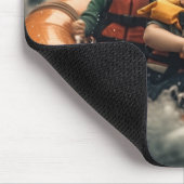 エクストリームベビー – ホワイトウォーターラフティング マウスパッド (コーナー)