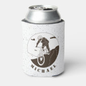 エクストリームマウンテンサイクリングサイクリングスポーツサイクリスト名 缶クーラー (缶裏面)