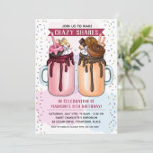 エクストリームミルクシェイクス誕生パーティー 招待状 (スタンド正面)