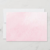 エクストリームミルクシェイクス誕生日バッシュピンク 招待状 (裏面)