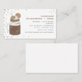 エクストリームミルクシェークチョコレートチップがクッキーを振りかける 名刺 (正面/裏面)