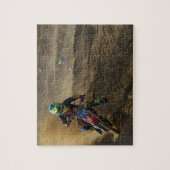 エクストリームモトクロスオートバイモータースポーツバイク ジグソーパズル (縦)