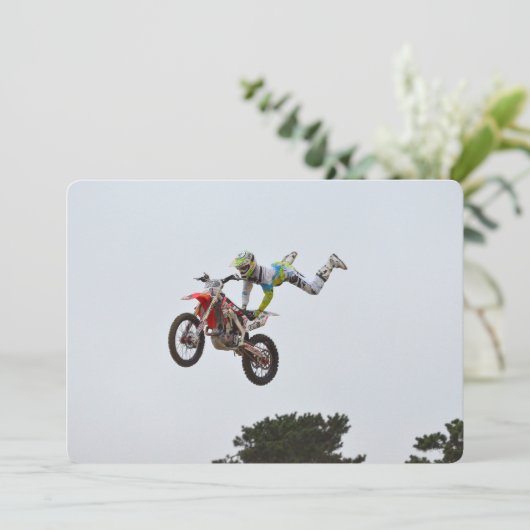 エクストリームモトクロス 招待状 (スタンド正面)