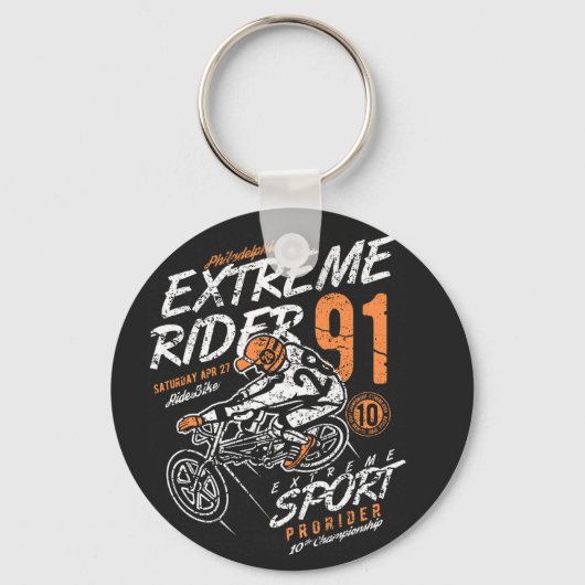 エクストリームライダープロライダーBMX キーホルダー (正面)