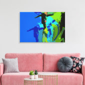 エクストリーム乗馬 – スノーボーダー キャンバスプリント (インサイチュ (リビング))