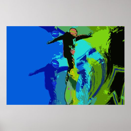 エクストリーム乗馬 – スノーボーダー ポスター (正面)