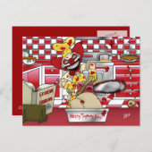 エクストリーム料理はがき ポストカード (正面/裏面)