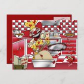 エクストリーム料理はがき ポストカード (正面/裏面)