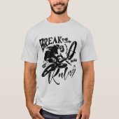 エクストリームBMXフリースタイルライダー Tシャツ (正面)
