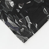 エクストリームBMXライダー – マウンテンバイクレーサー フリースブランケット (角)