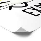 エクスプレおもしろいスランニングソのコーヒーパン ポスター (角)