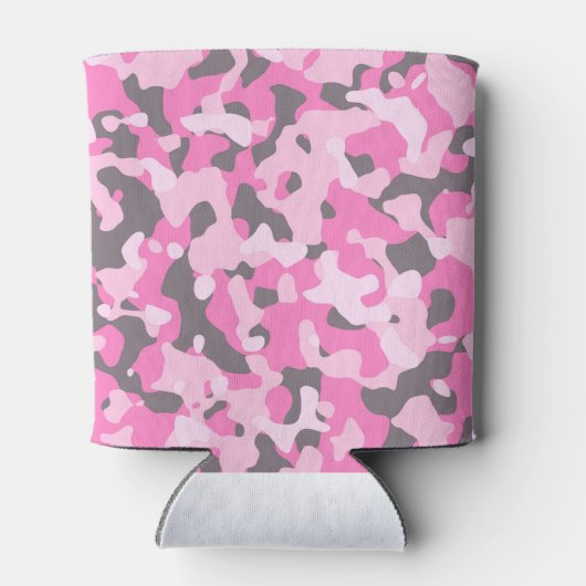 エクスプロアオハイオアウトドアピンクカモフラージュクーラーボックス 缶クーラー (裏面)