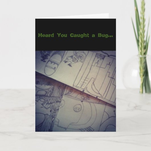 「エクスプロラストーリー スケッチ」お見舞いカード カード (正面)