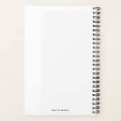 エクスプロングスカイ月次プランナー プランナー手帳 (裏面)