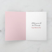 エクスプロングバレンタイン紙ハート カード (内部)