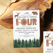 エクスプローユニークラーボーイズ4th誕生日 招待状