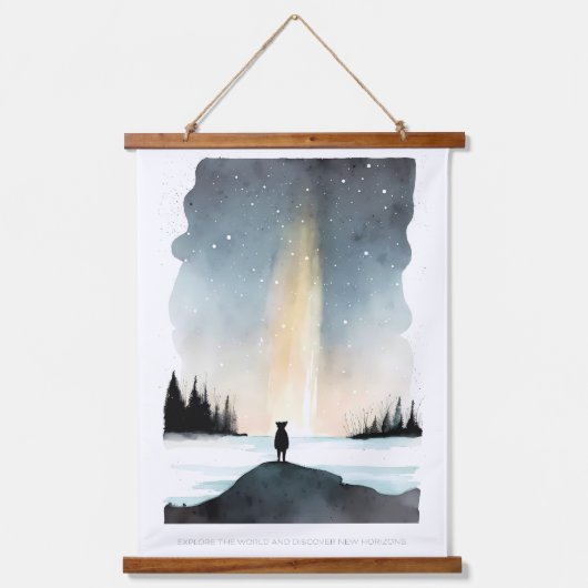 エクスプローラに移動 吊り下げ型タペストリー (正面)