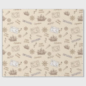 エクスプローラエクスペディション誕生日ラッピング紙 ラッピングペーパー (フラット)