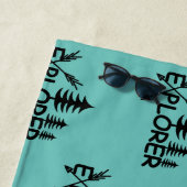 エクスプローラデザイン-ビーチタオル ビーチタオル (インサイチュ)