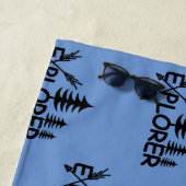 エクスプローラデザイン-ビーチタオル ビーチタオル (インサイチュ)