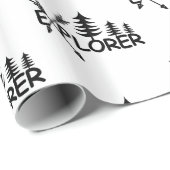 エクスプローラデザイン – 光沢ラッピング紙 ラッピングペーパー (ロールコーナー)