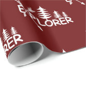 エクスプローラデザイン – 光沢ラッピング紙 ラッピングペーパー (ロールコーナー)