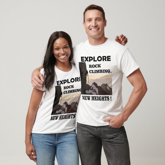 エクスプローラーニューハイツロック登山 Tシャツ (ユニセックス)