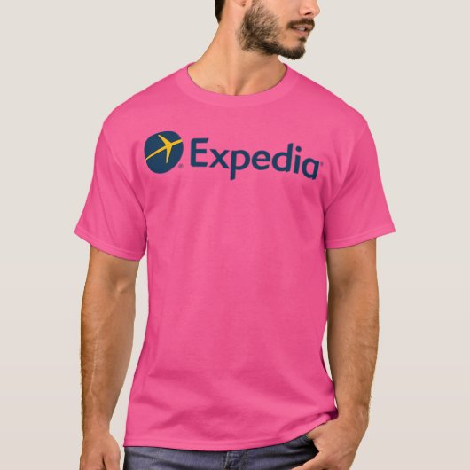 エクスペディア旅行オリジナルロゴ Tシャツ (正面)