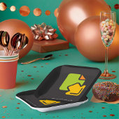 エクスポートアイコン ペーパープレート