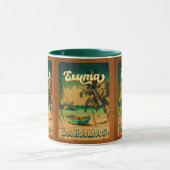 エクスマバハマヴィンテージビーチお土産 マグカップ (中央)