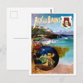 エクスレベインシーナリー，フランス ポストカード (正面/裏面)